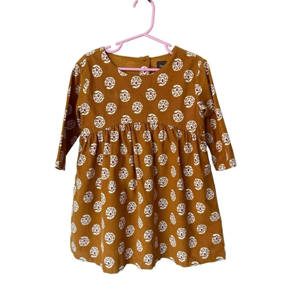 Tea Collection Girls’ Fall Corduroy Dress Size 2T